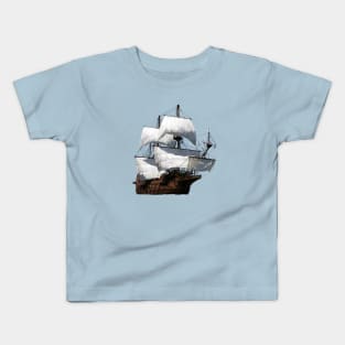 sailing ship Kids T-Shirt